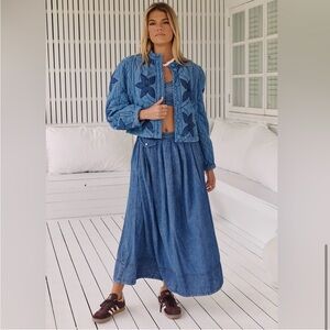 Free People Quinn Quilted Jacket nwt size medium